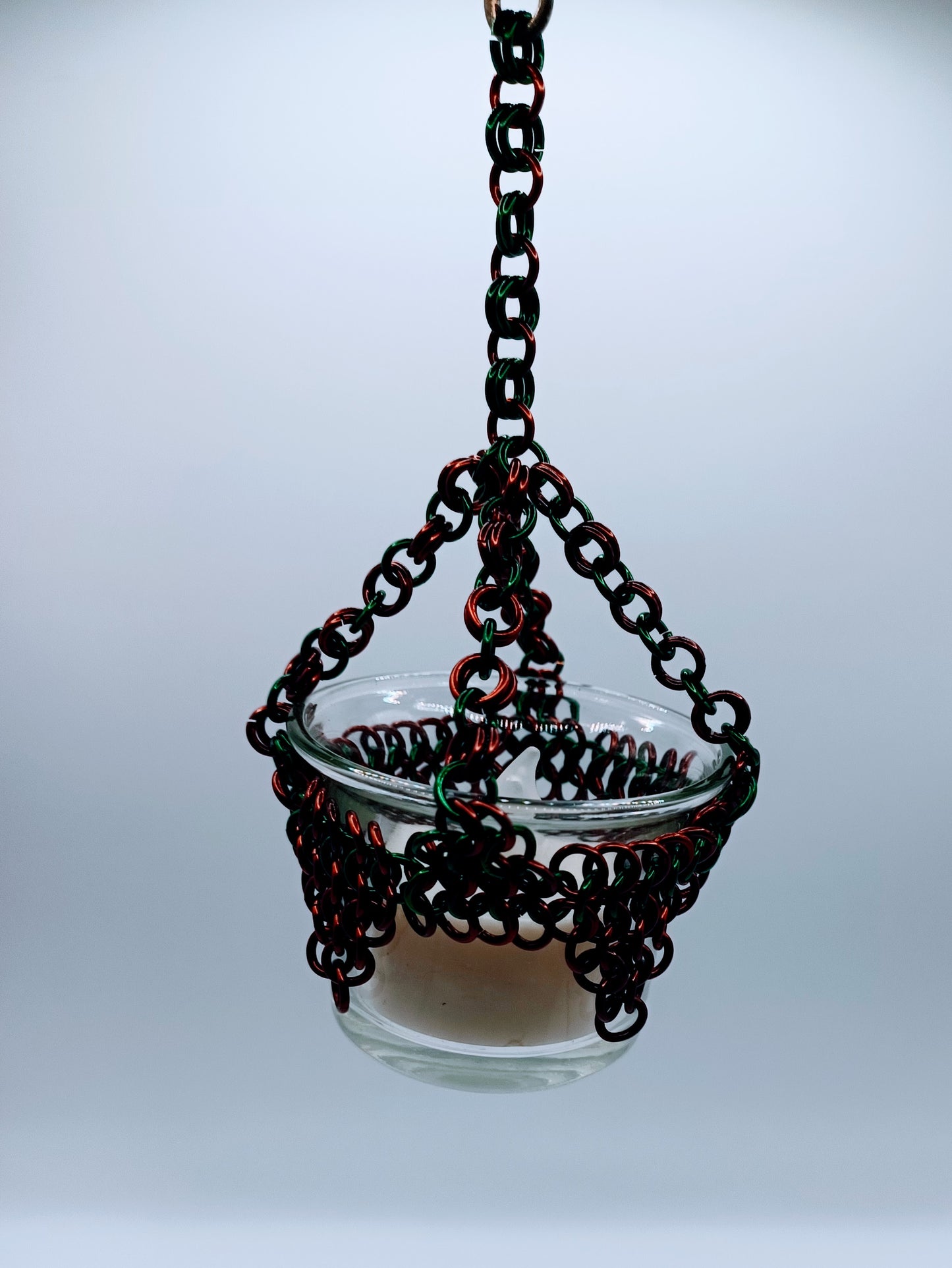 Chainmail Candle