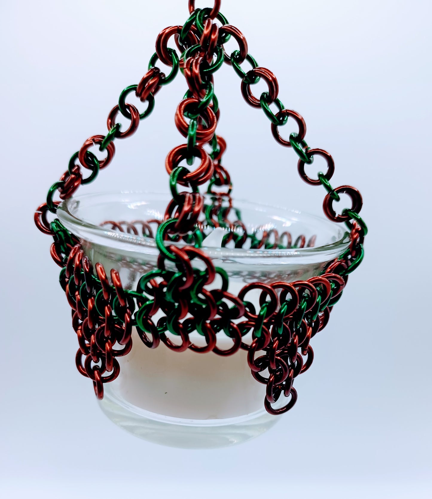 Chainmail Candle