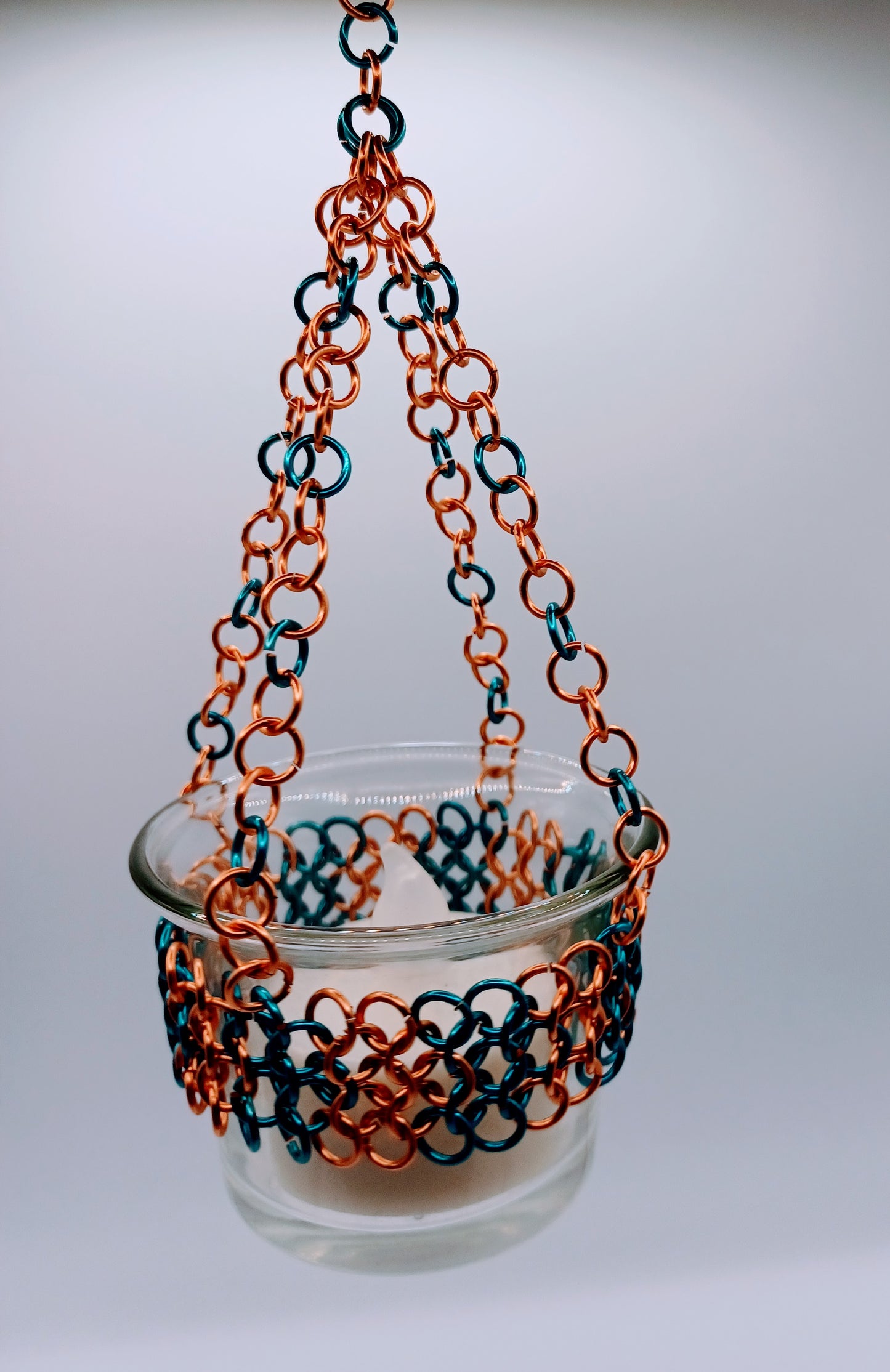 Chainmail Candle