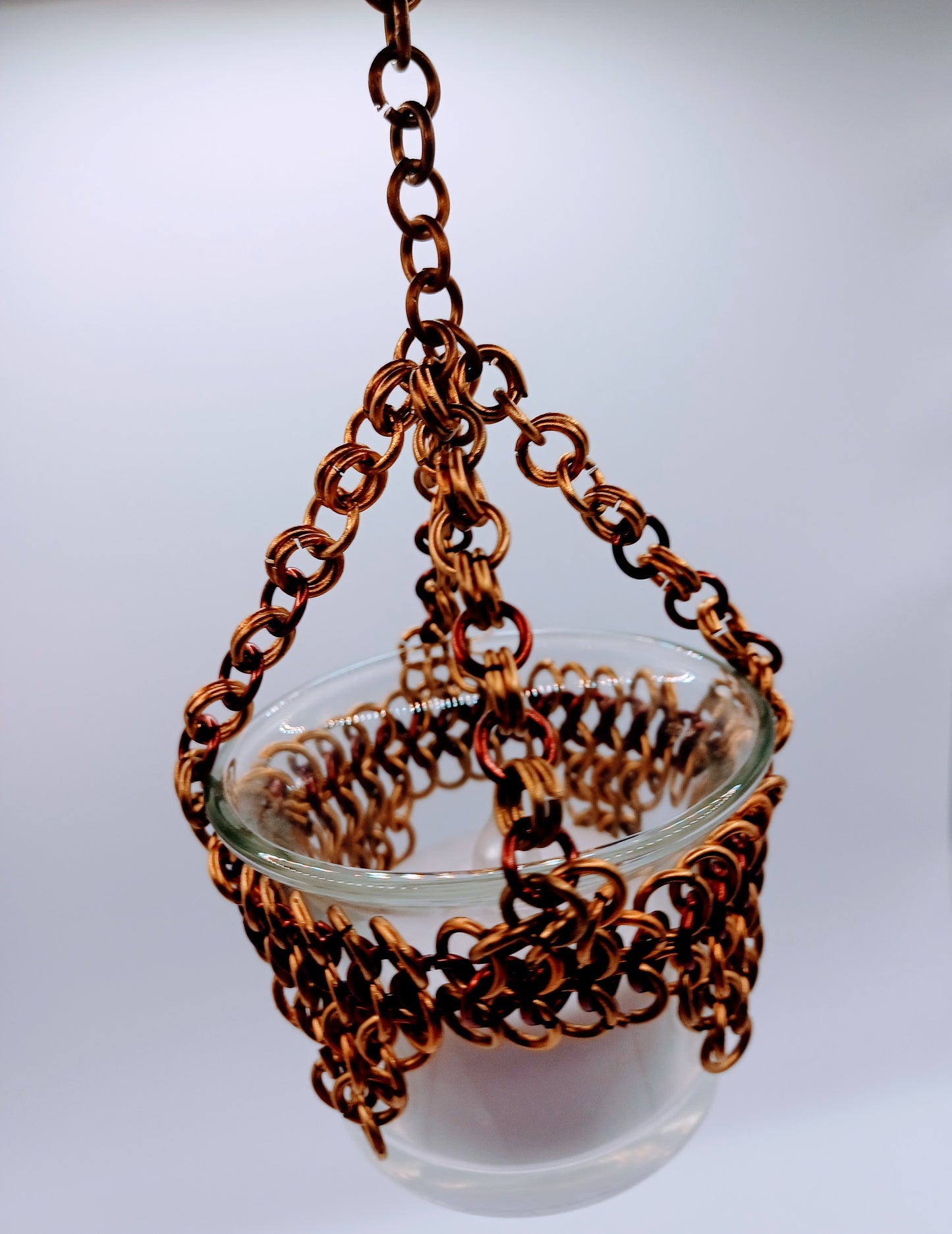 Chainmail Candle