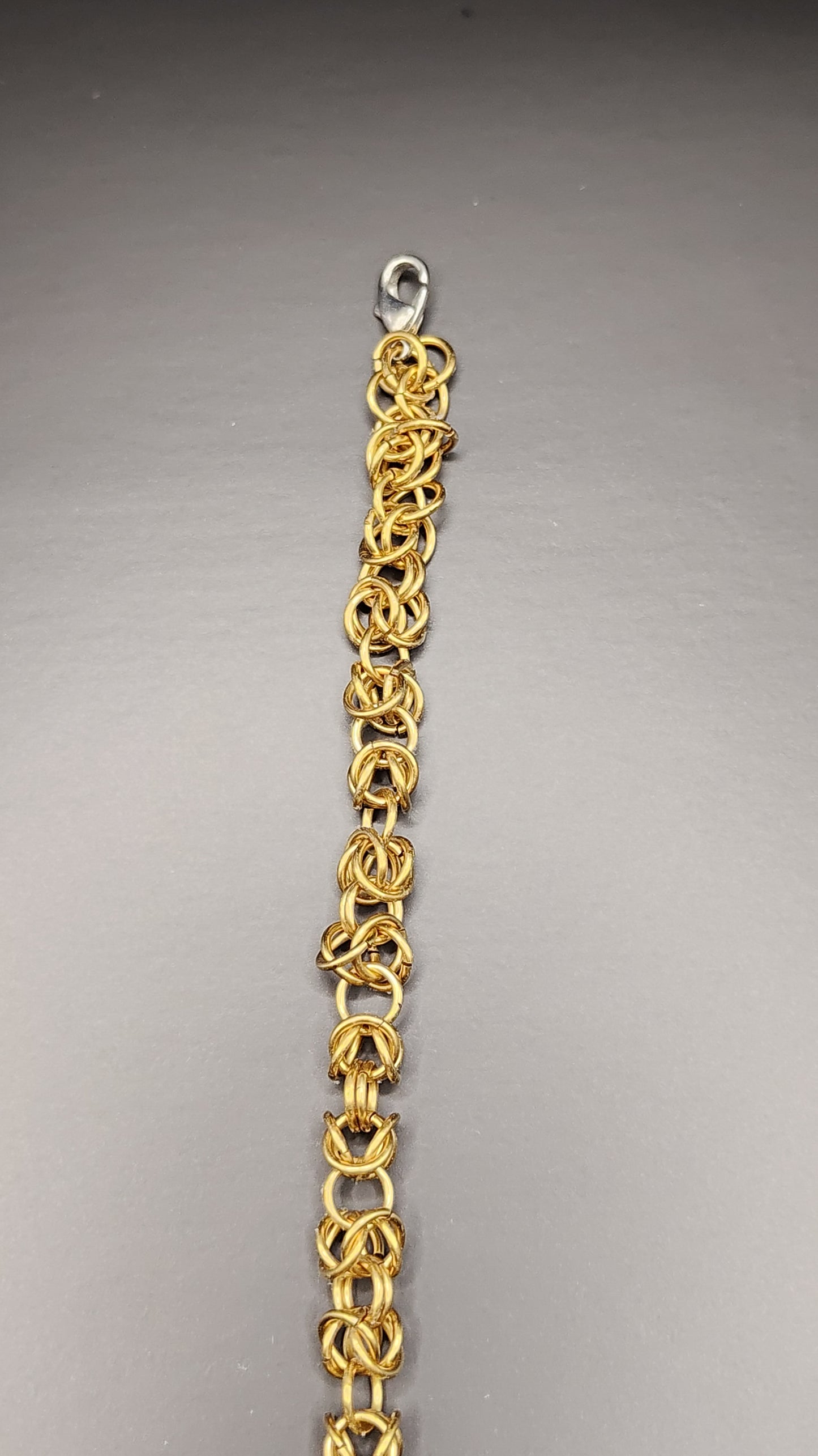 Light Byzantine Brass Bracelet