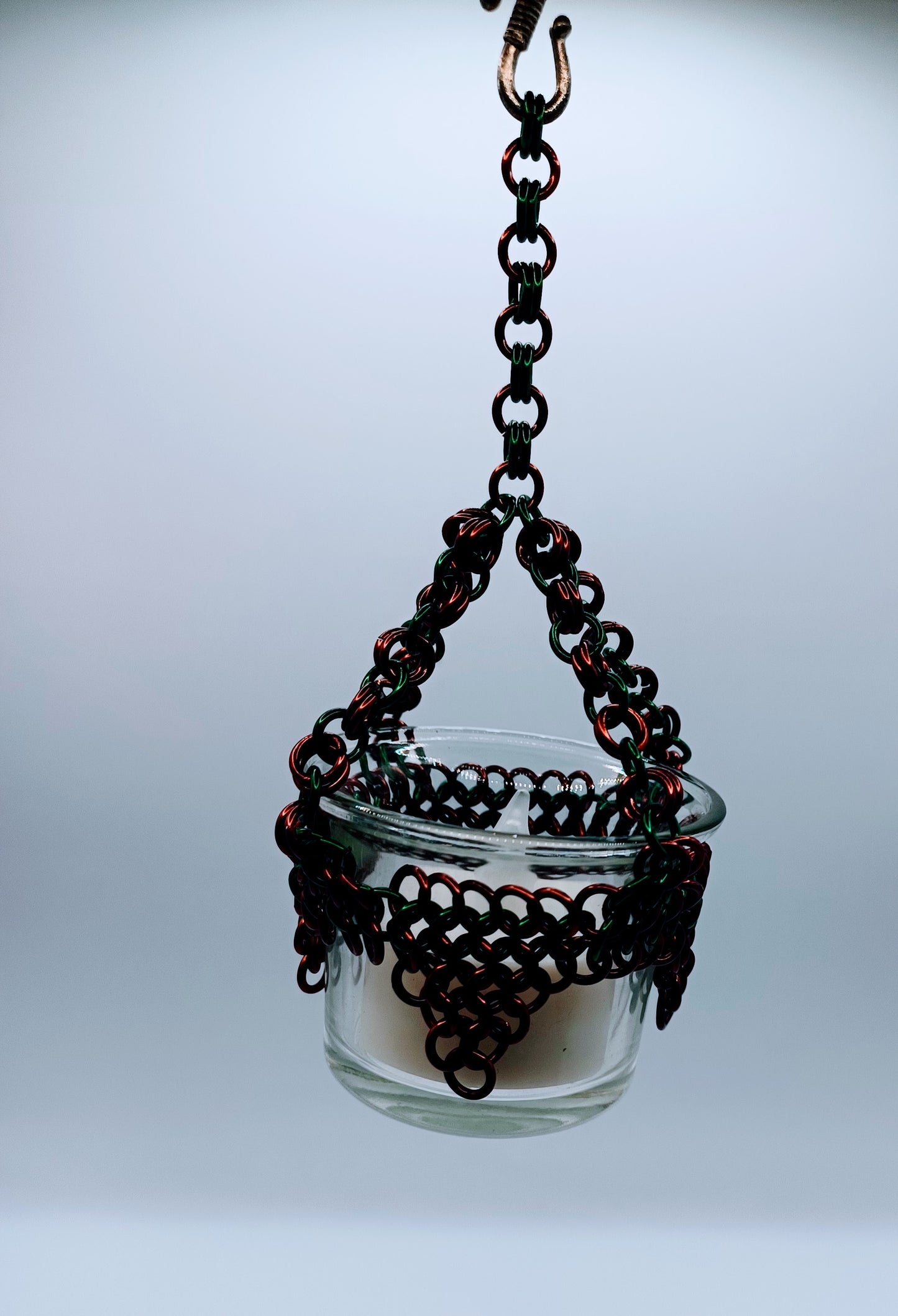 Chainmail Candle