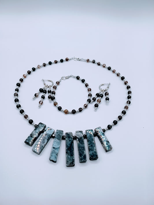 Black Labradorite