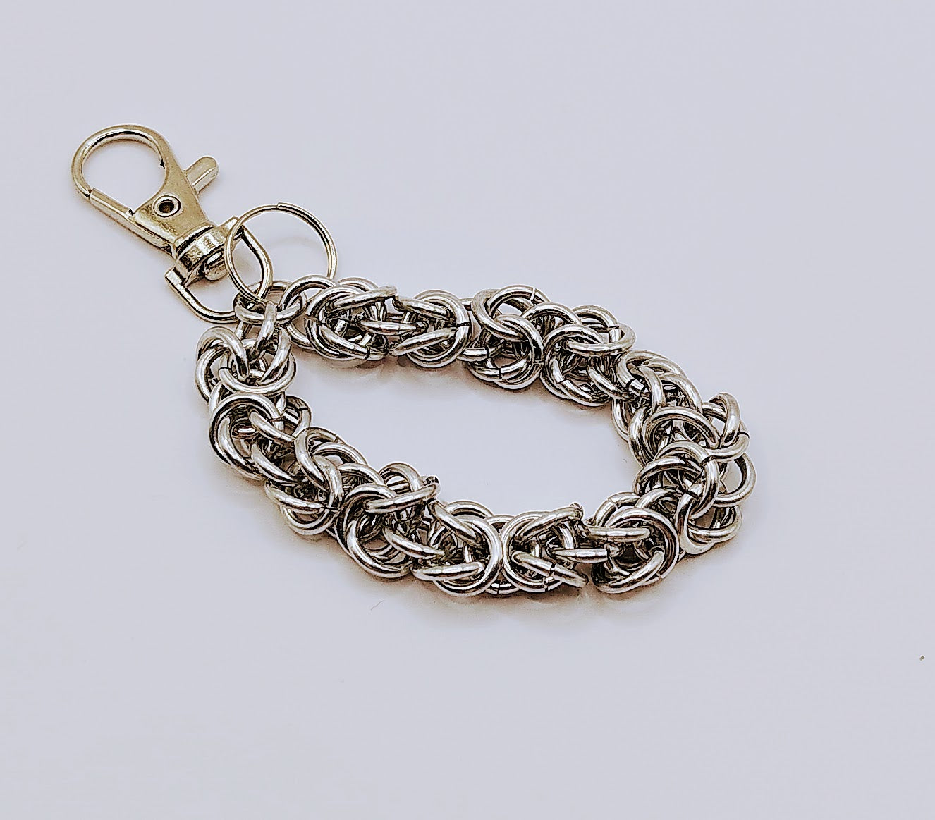 Chainmail Byzantine Key Chain