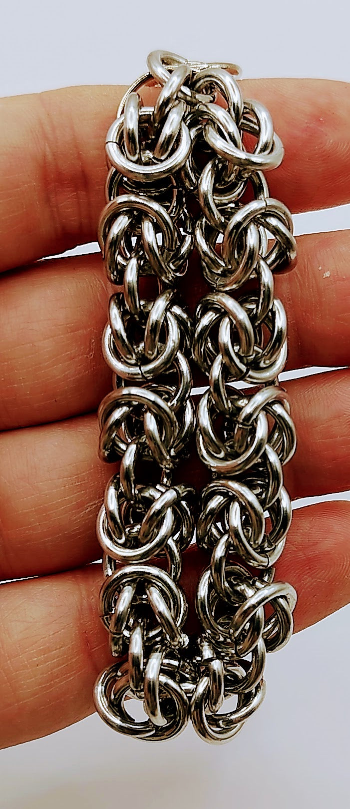 Chainmail Byzantine Key Chain