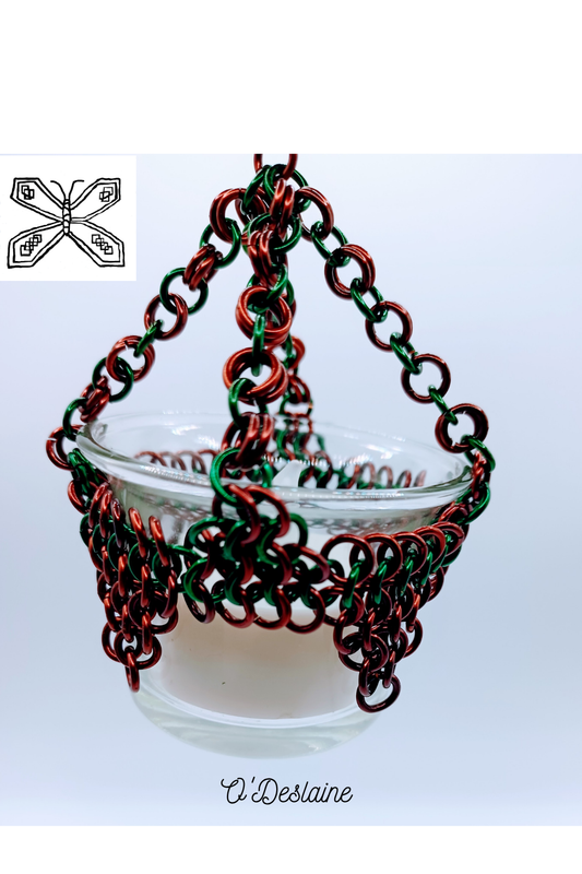 Chainmail Candle