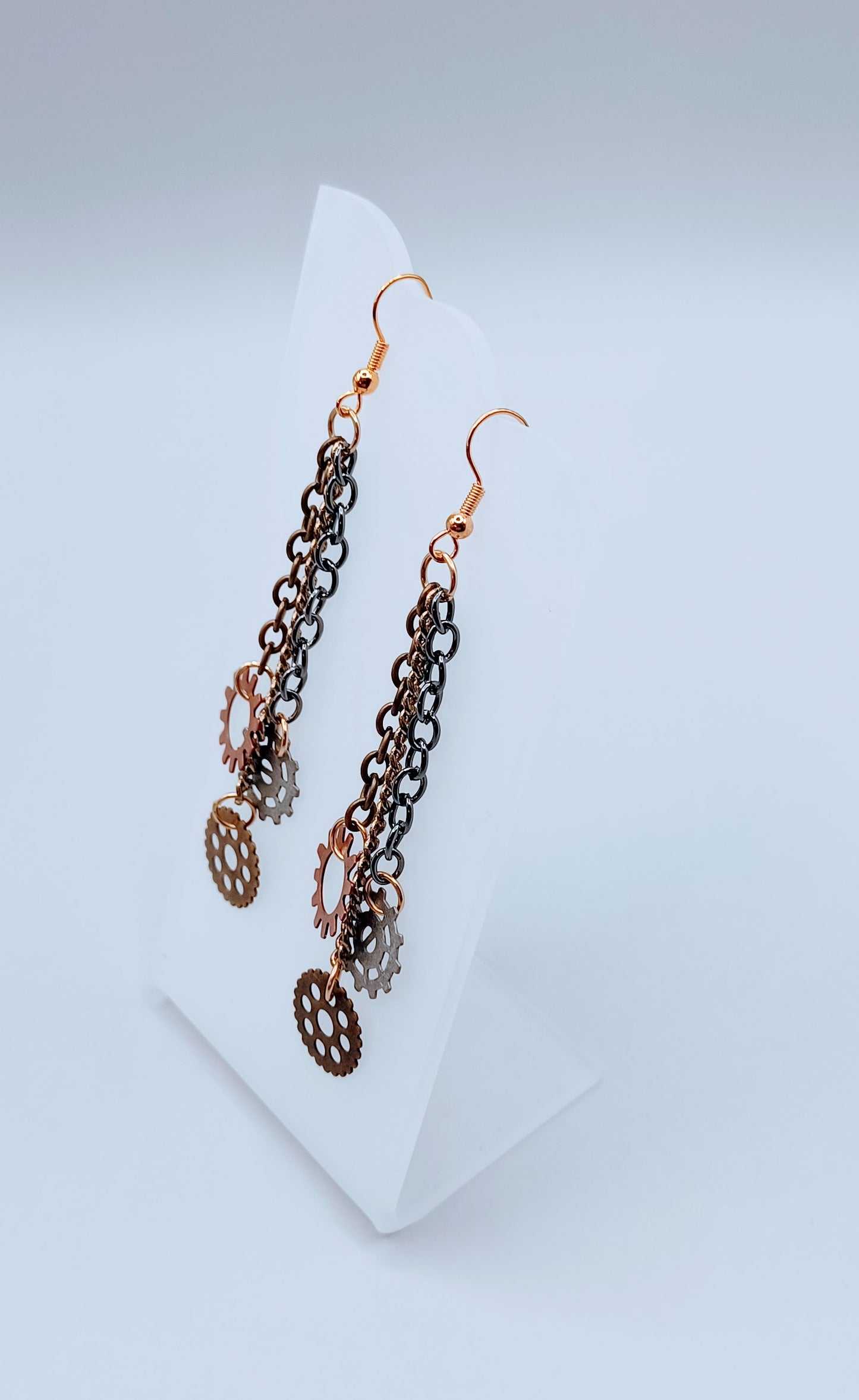 Gears of Chain Earrings