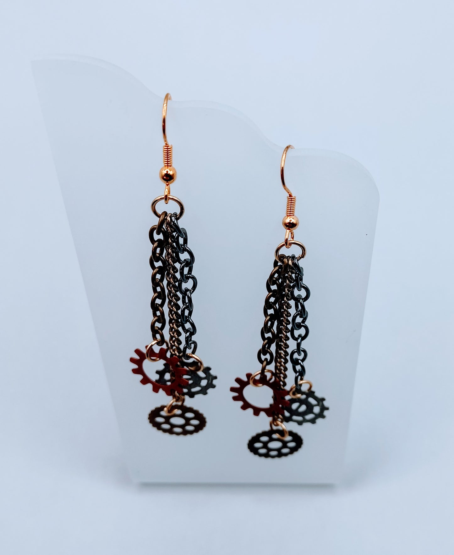 Gears of Chain Earrings