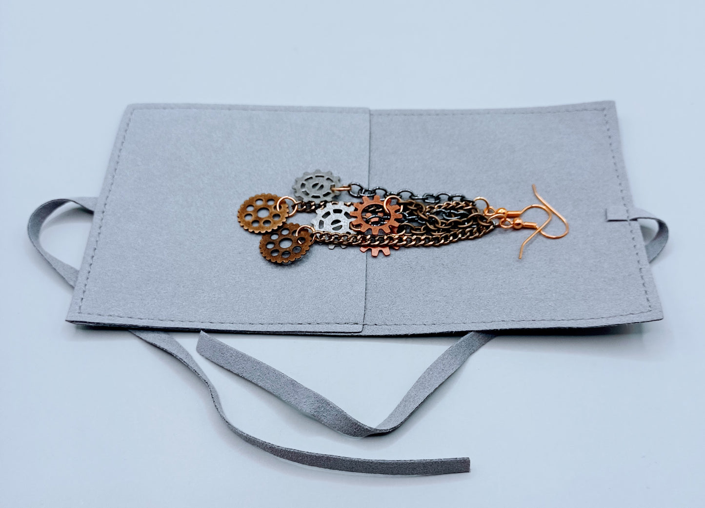 Gears of Chain Earrings