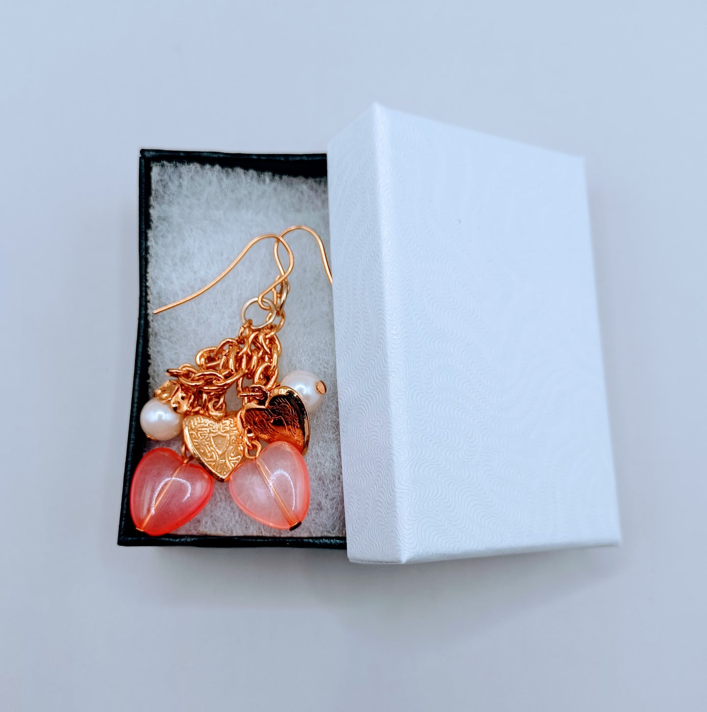Golden Heart Earrings