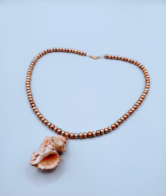 Golden Shell Pearls