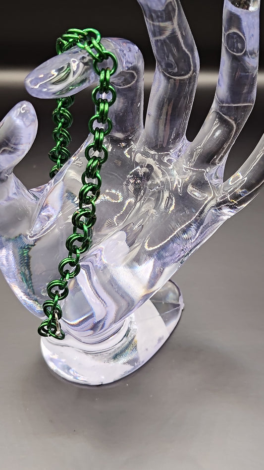 Green Chain Anklet