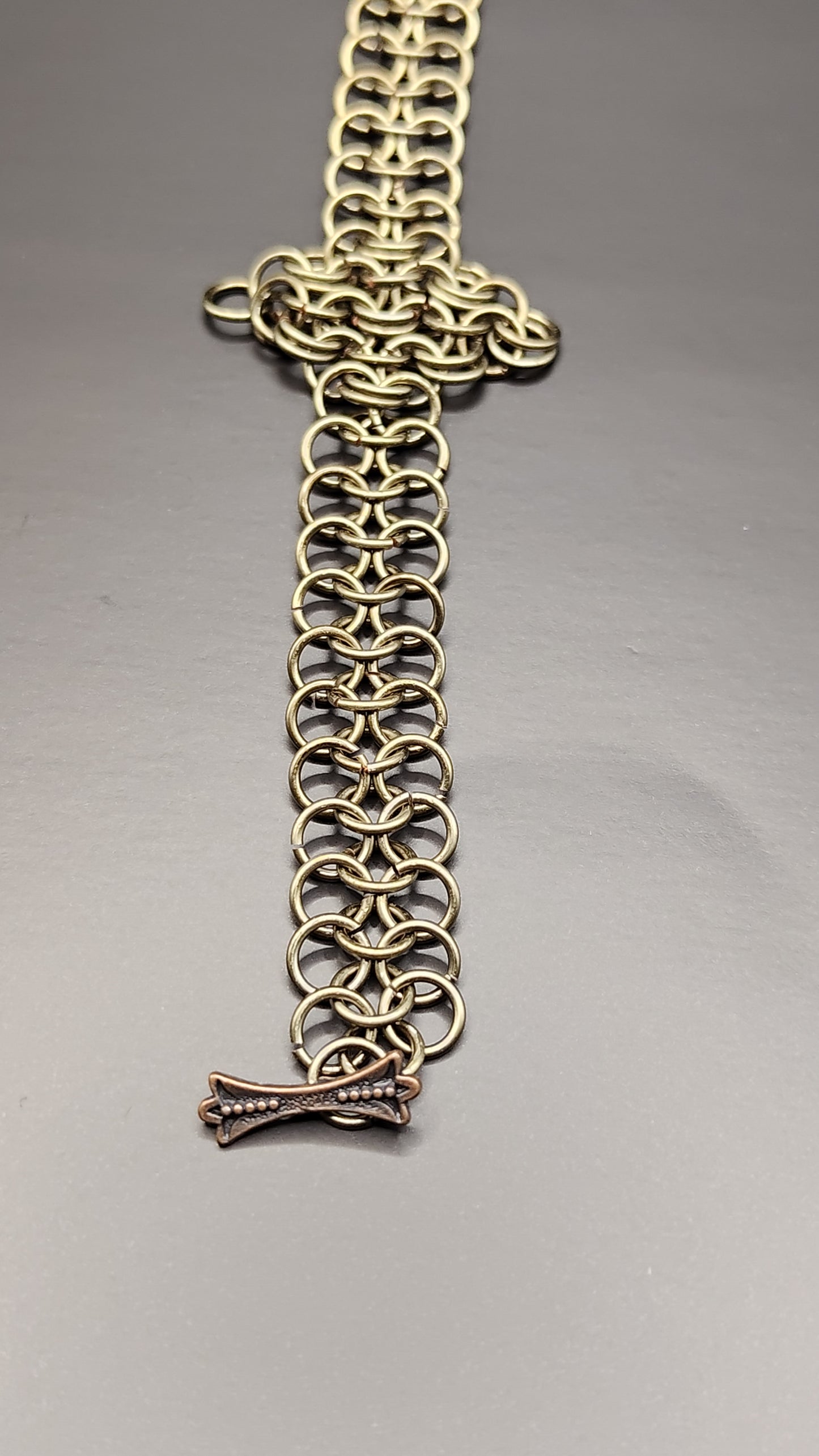 Gun Metal European bracelet