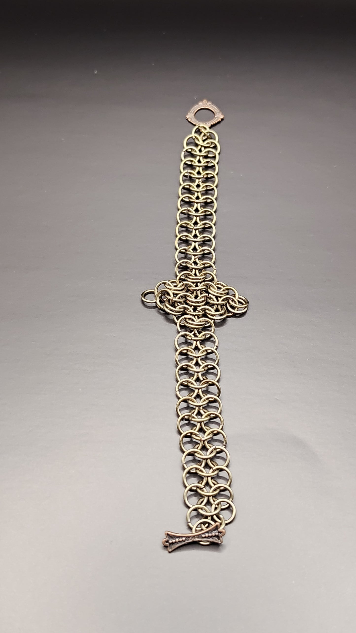 Gun Metal European bracelet