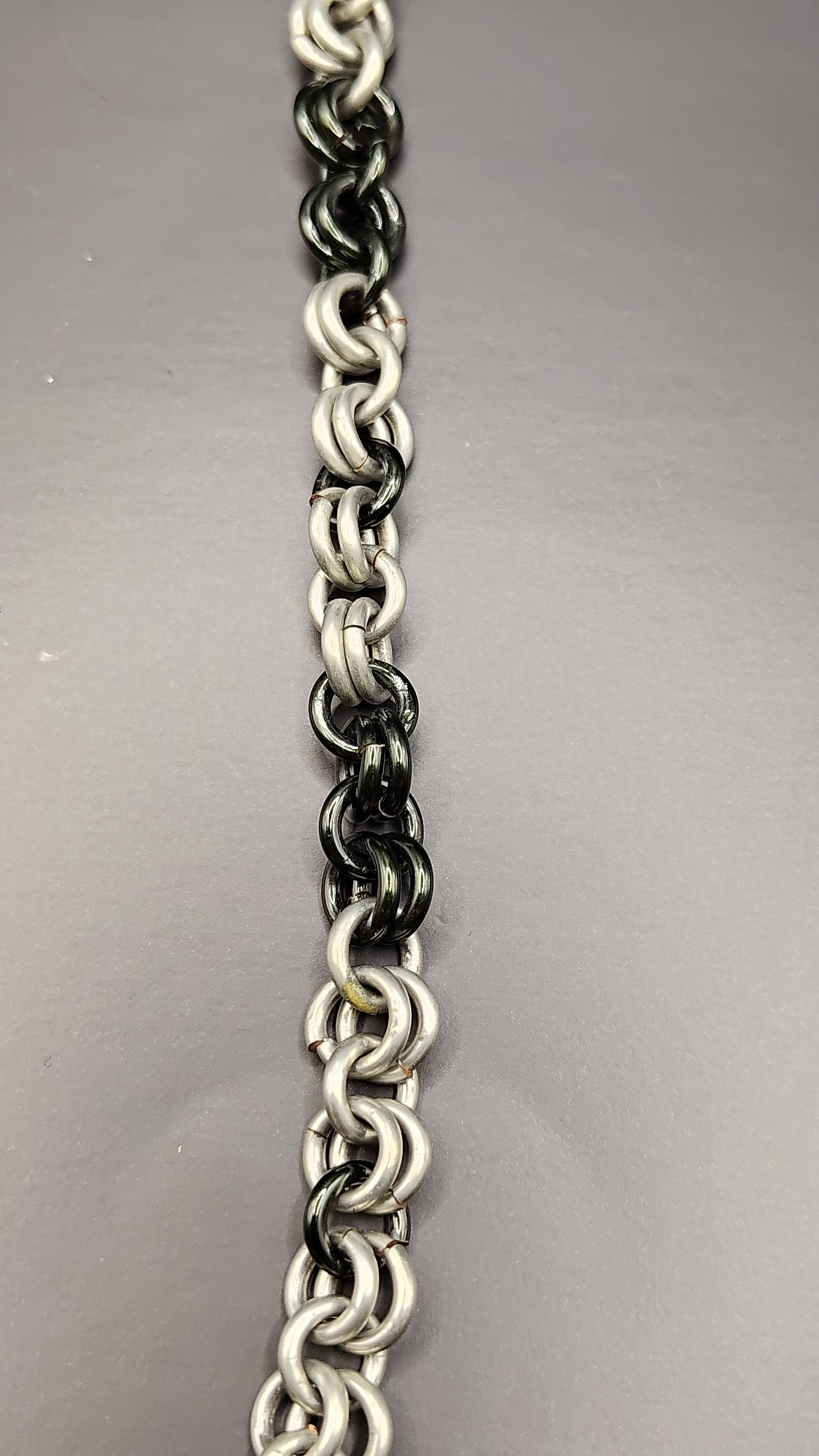 Black And Grey Simple Chain Anklet