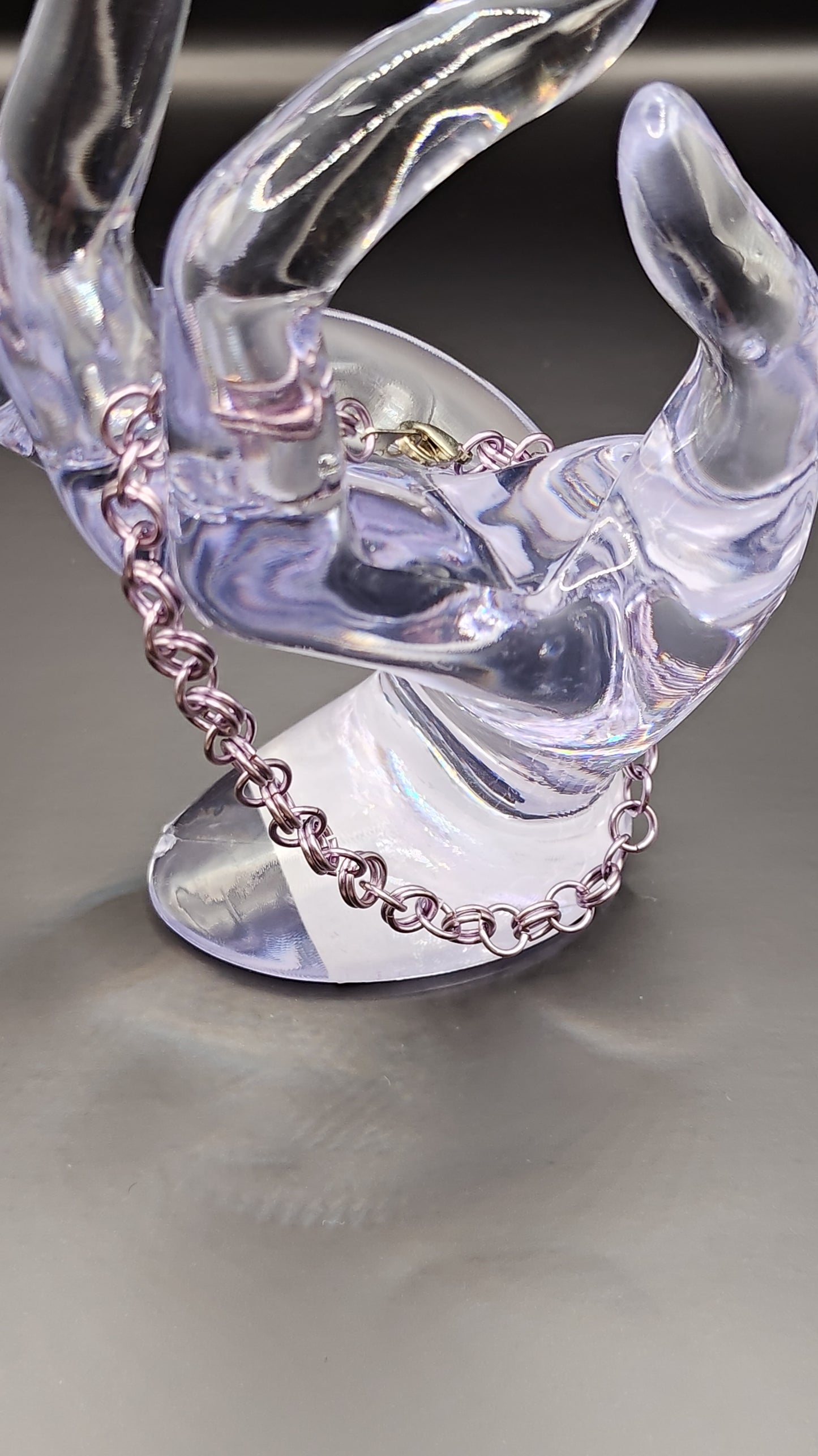 Simple Purple Anklet