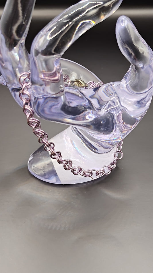 Simple Purple Anklet