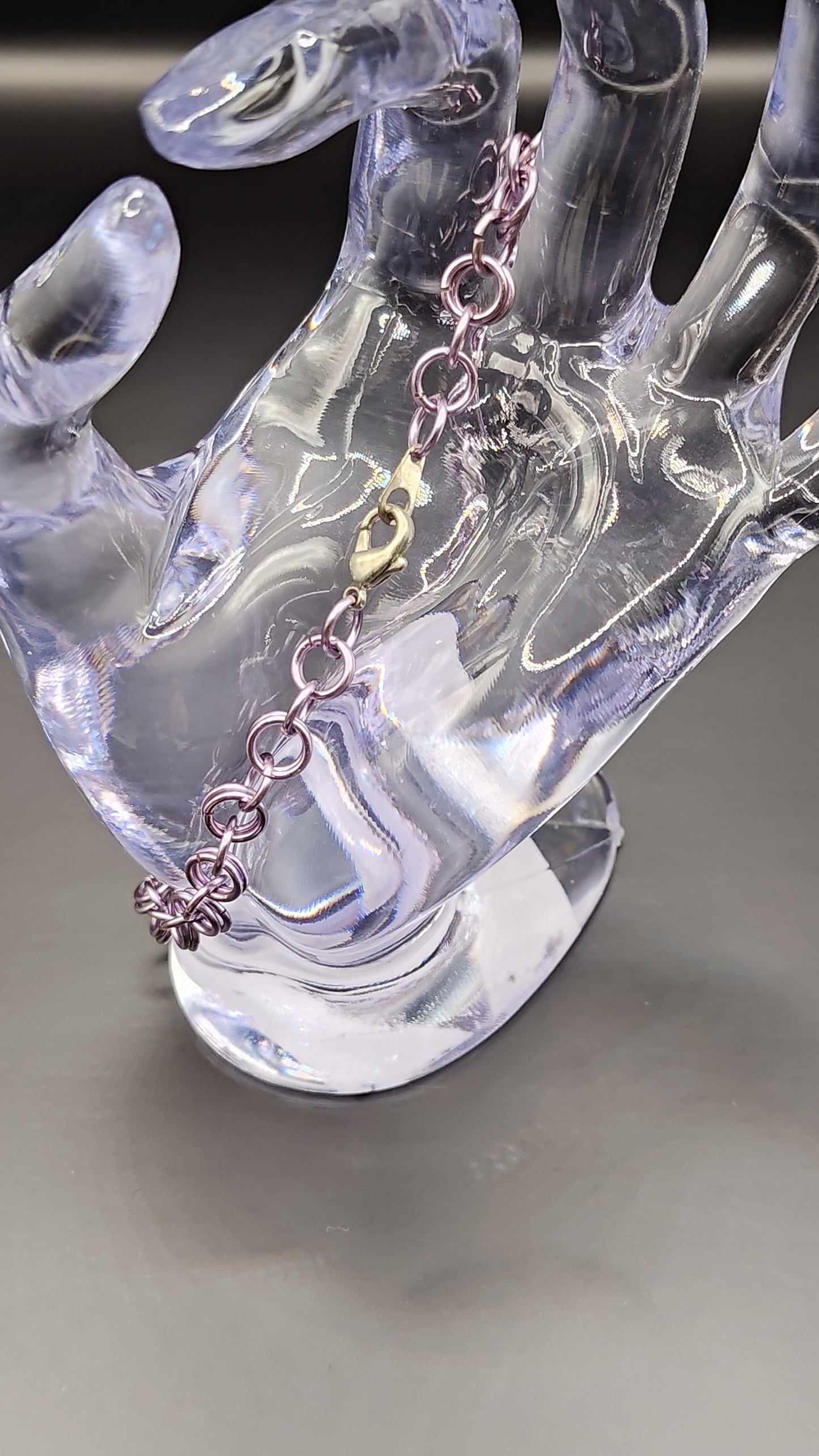 Simple Purple Anklet