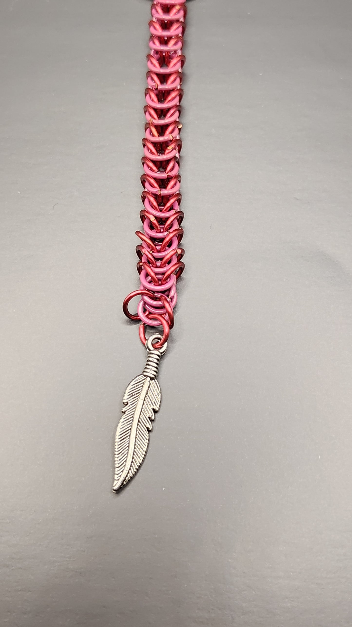 Box Weave Chainmail Key Chain
