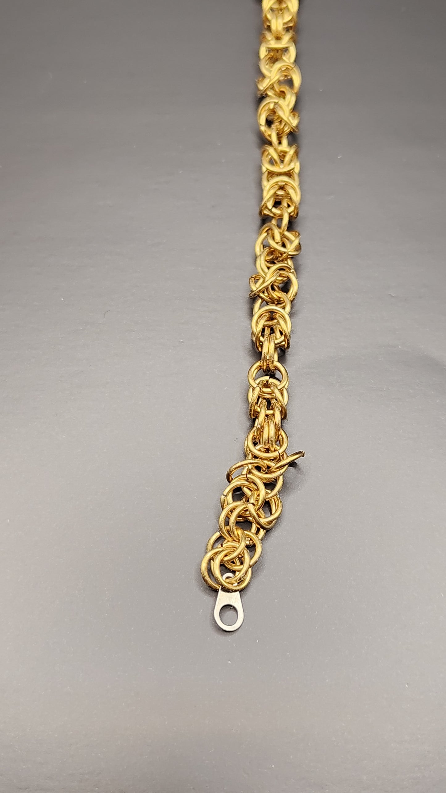 Light Byzantine Brass Bracelet