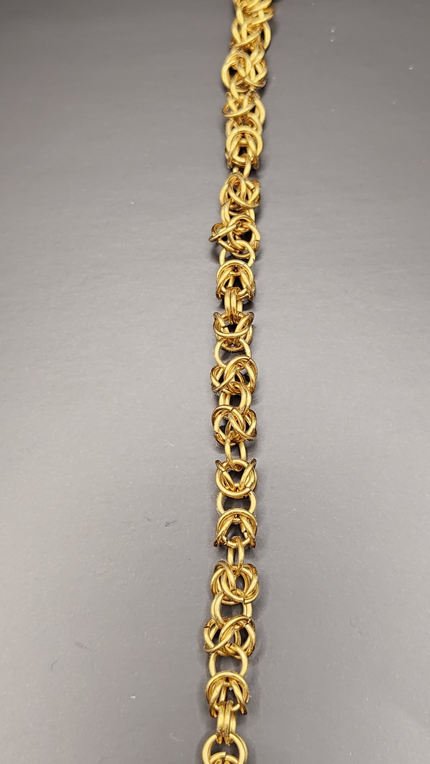 Light Byzantine Brass Bracelet