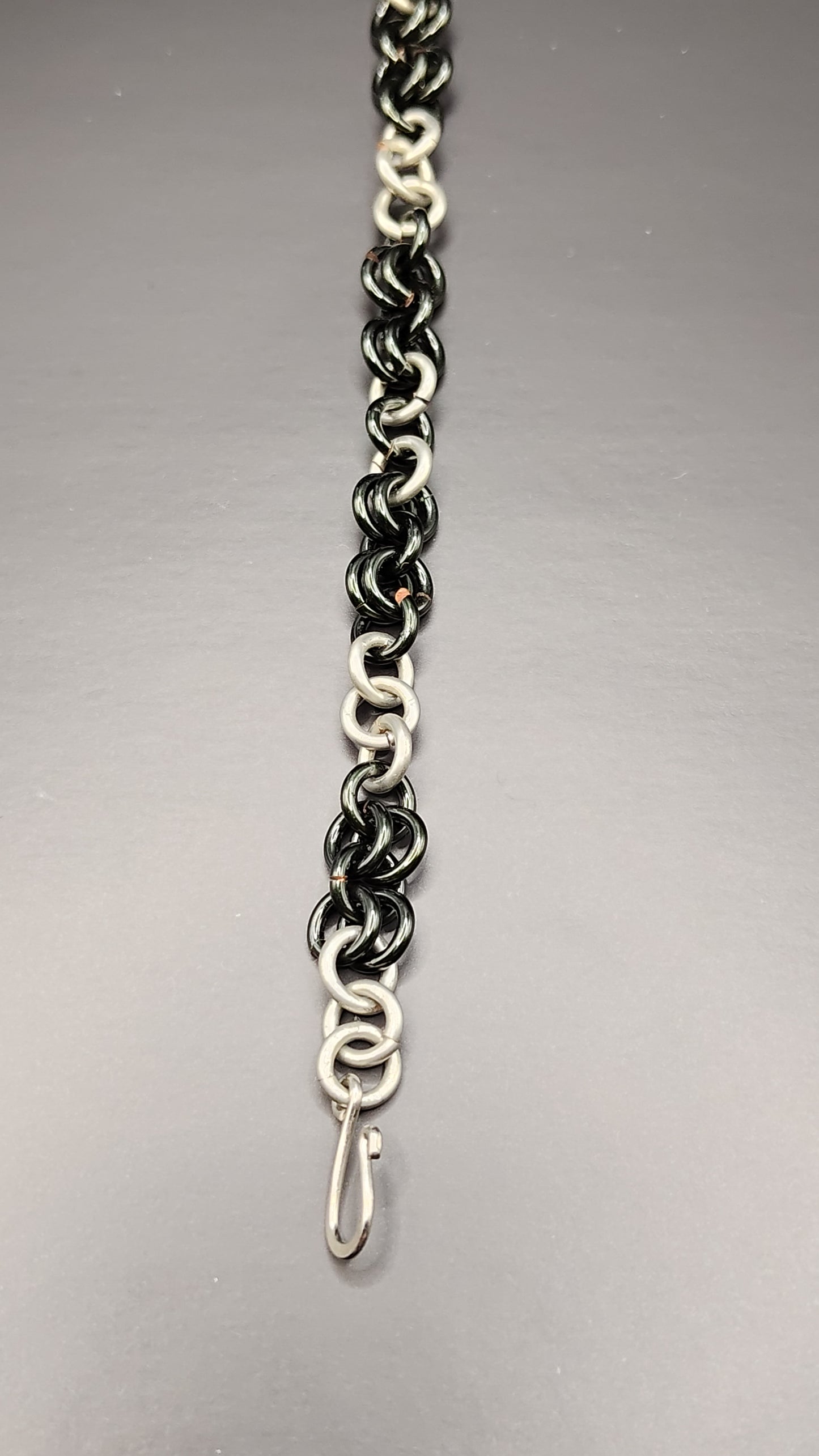 Black and Grey Simple Chain Bracelet