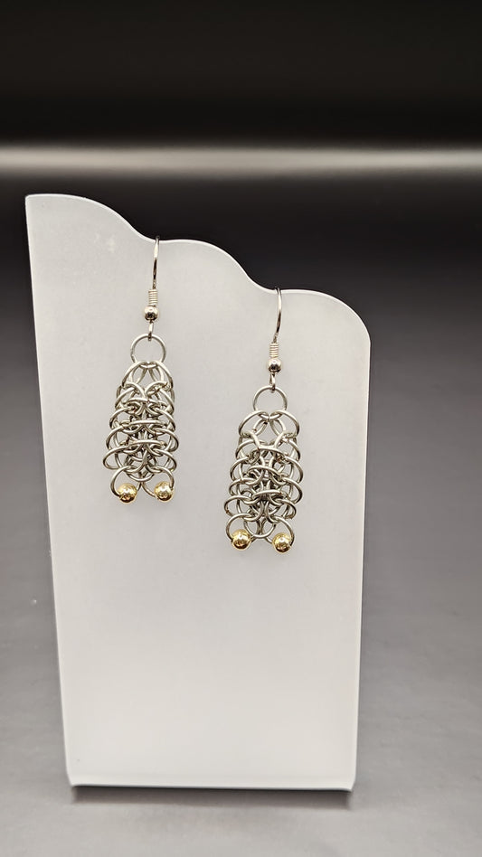 Persian Dragon Scale Earrings