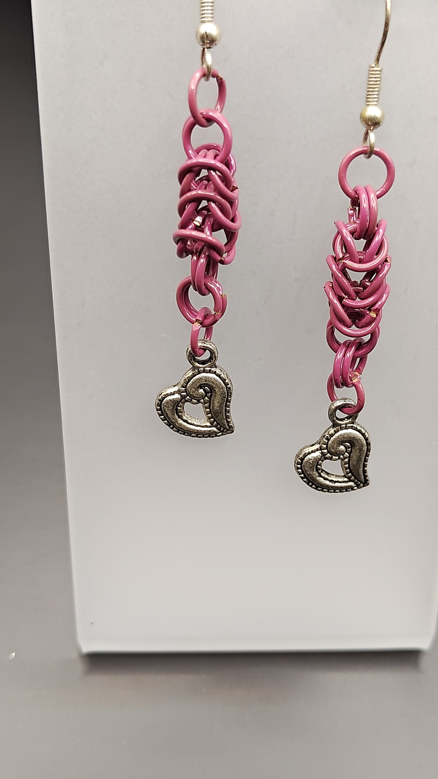 Pink of Heart Earrings