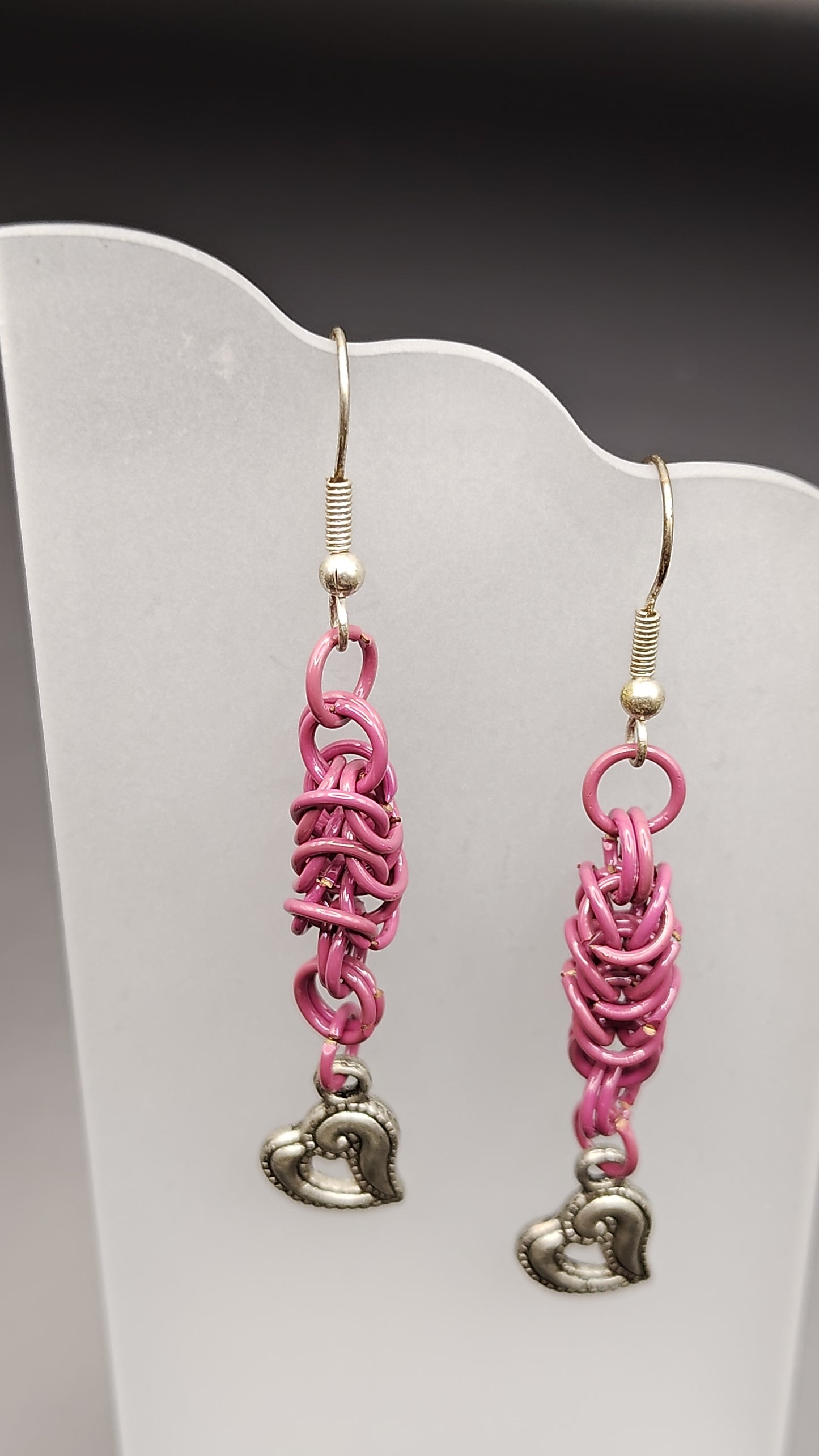 Pink of Heart Earrings