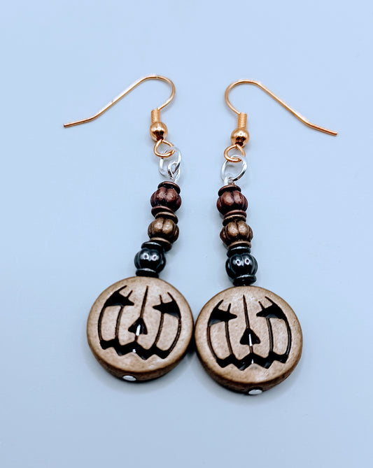 Pumpkin Earrings