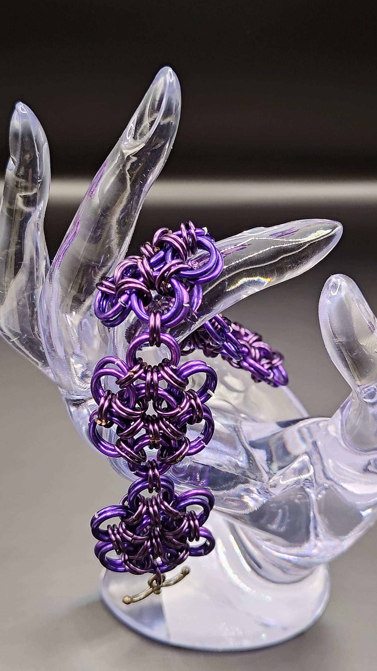 Purple Flower Chainmail