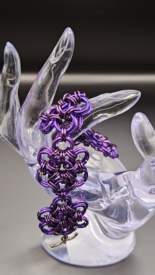 Purple Flower Chainmail