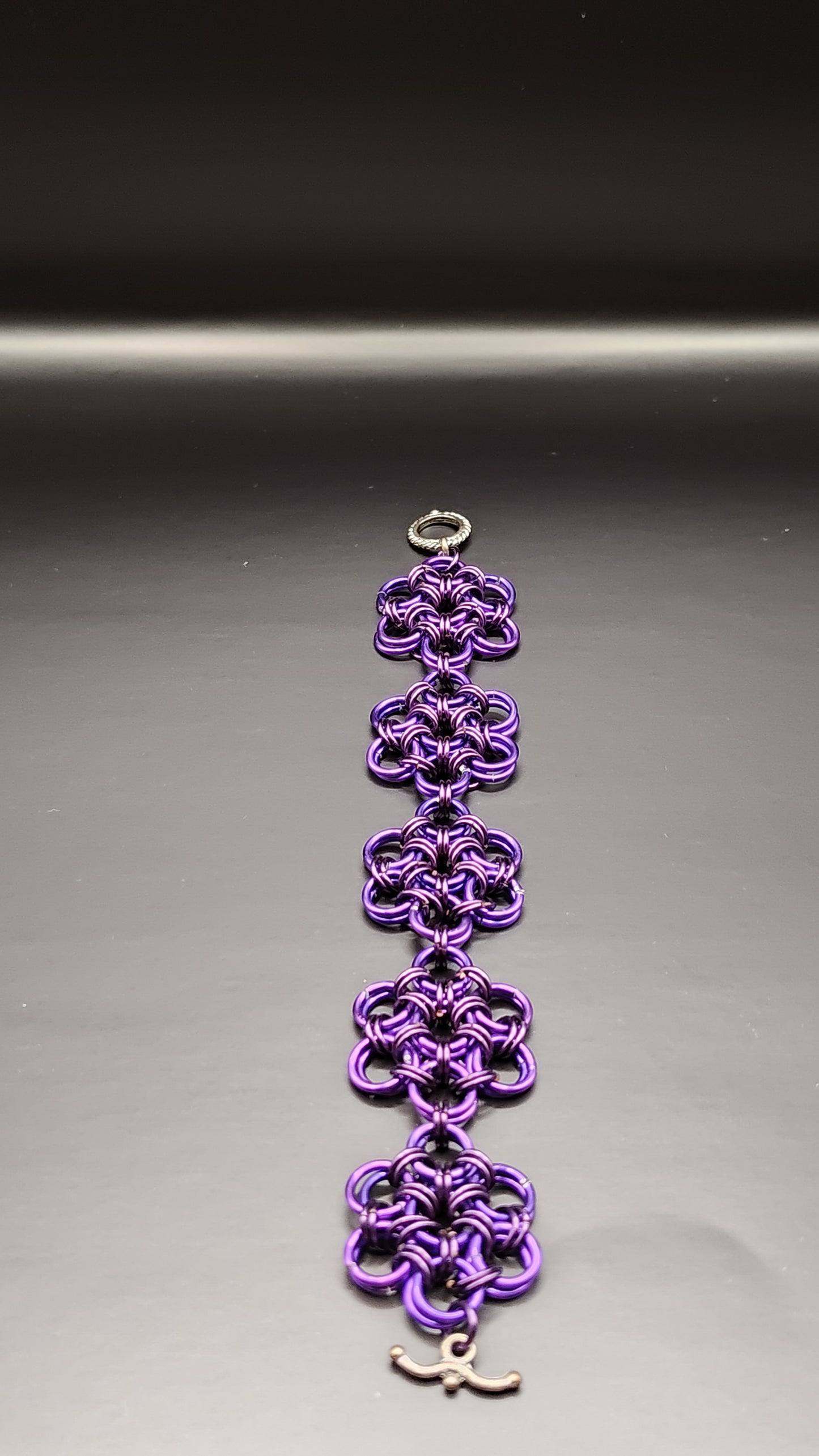 Purple Flower Chainmail