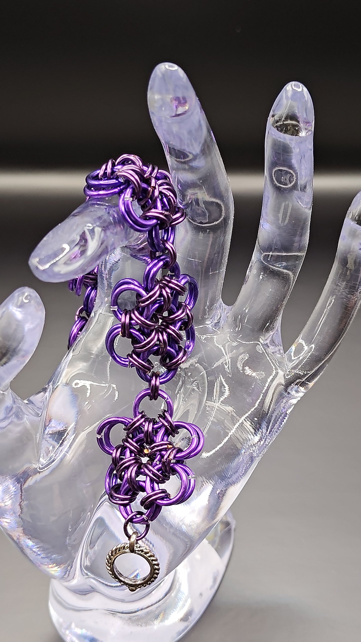 Purple Flower Chainmail
