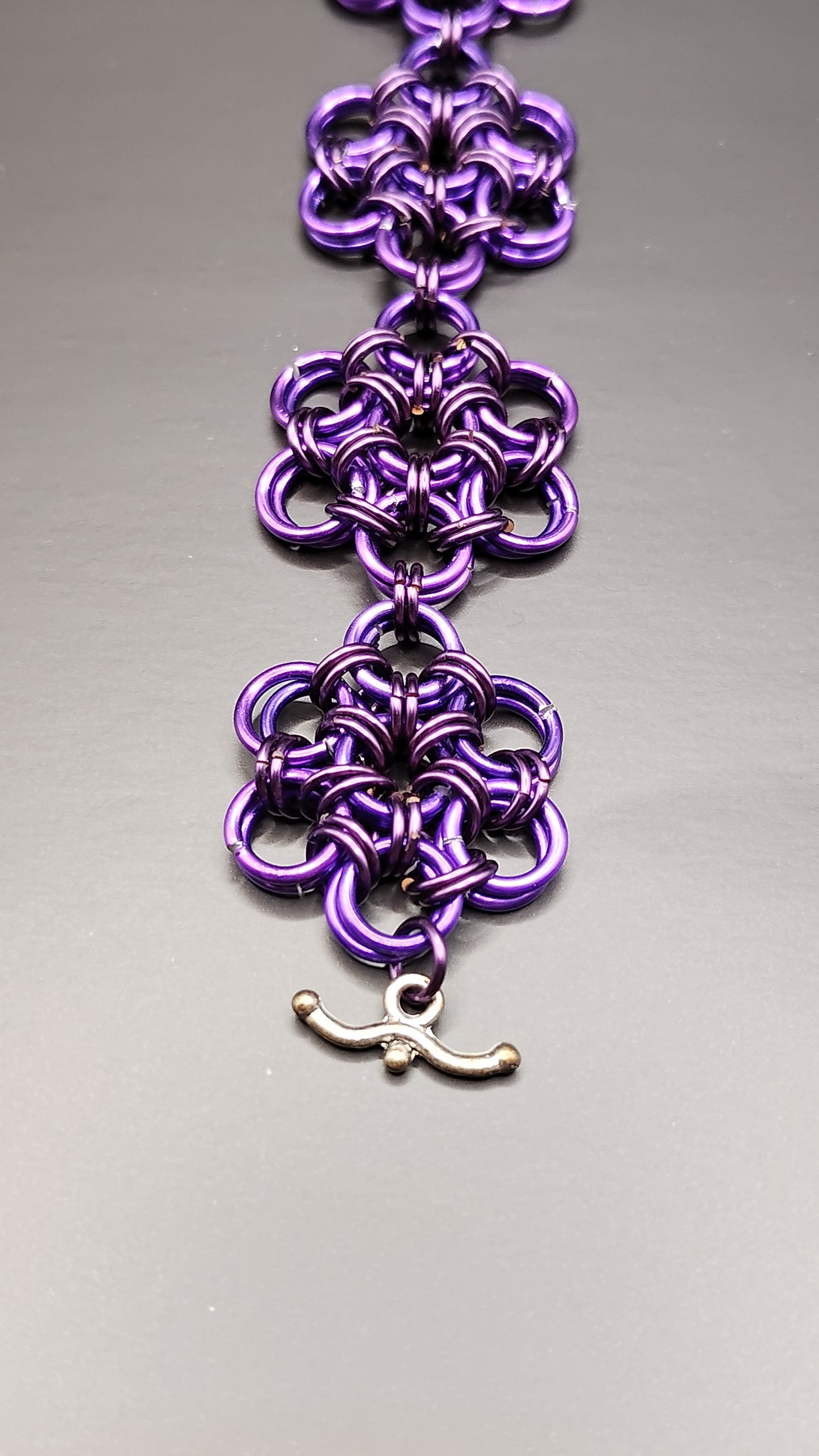 Purple Flower Chainmail
