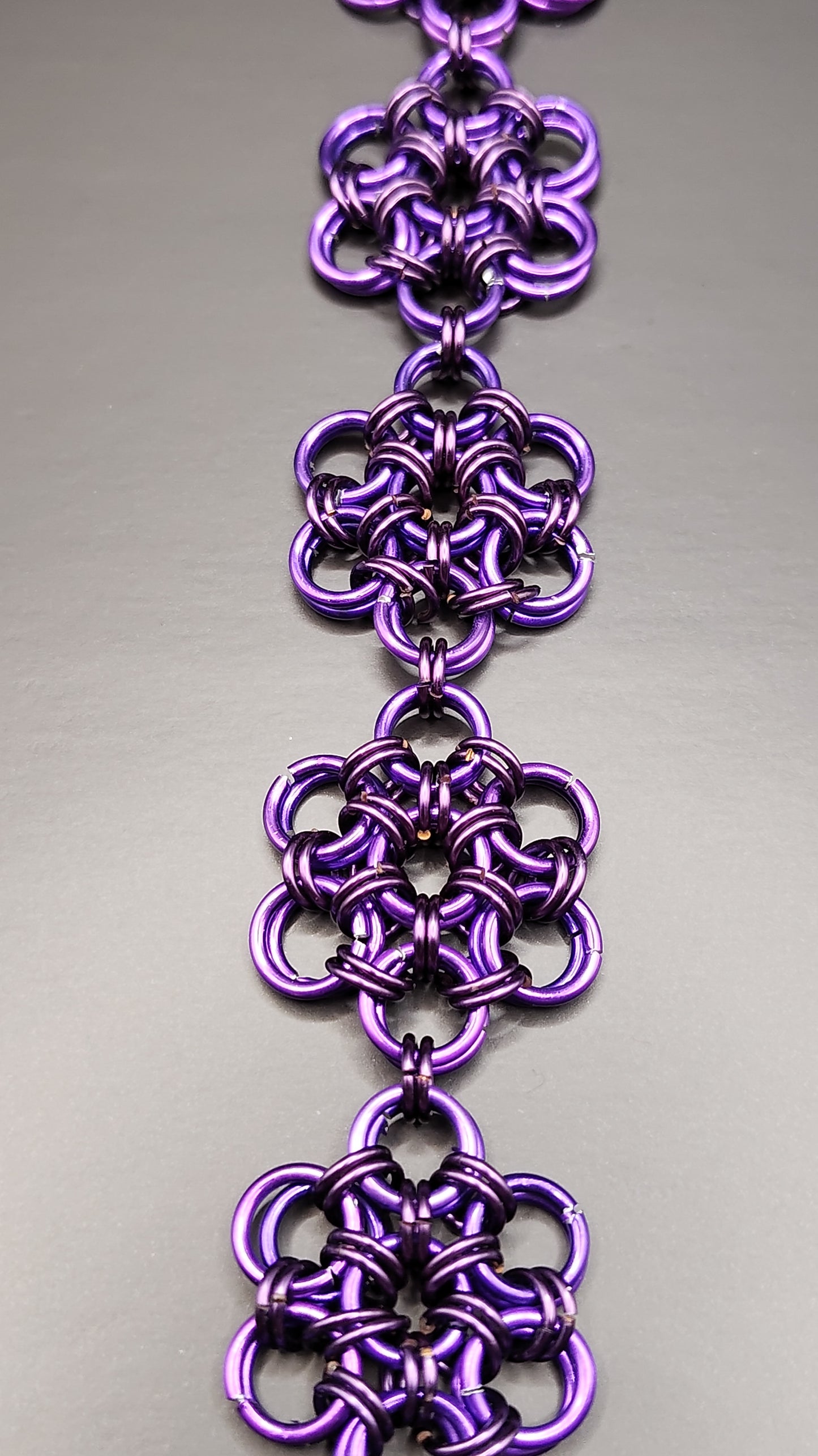 Purple Flower Chainmail