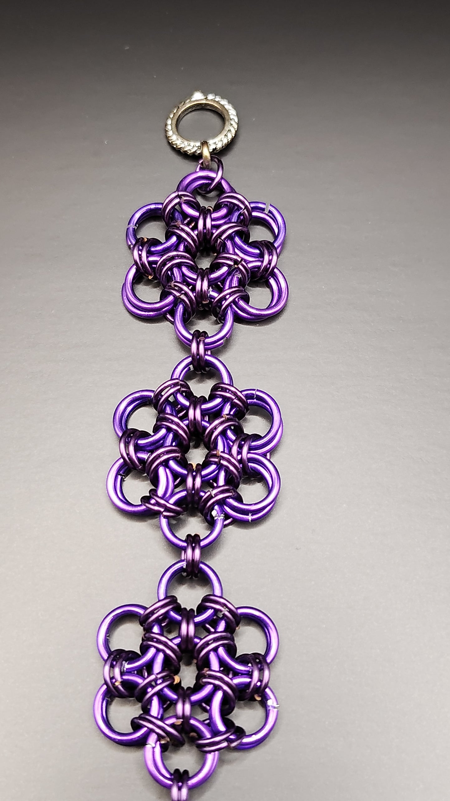 Purple Flower Chainmail