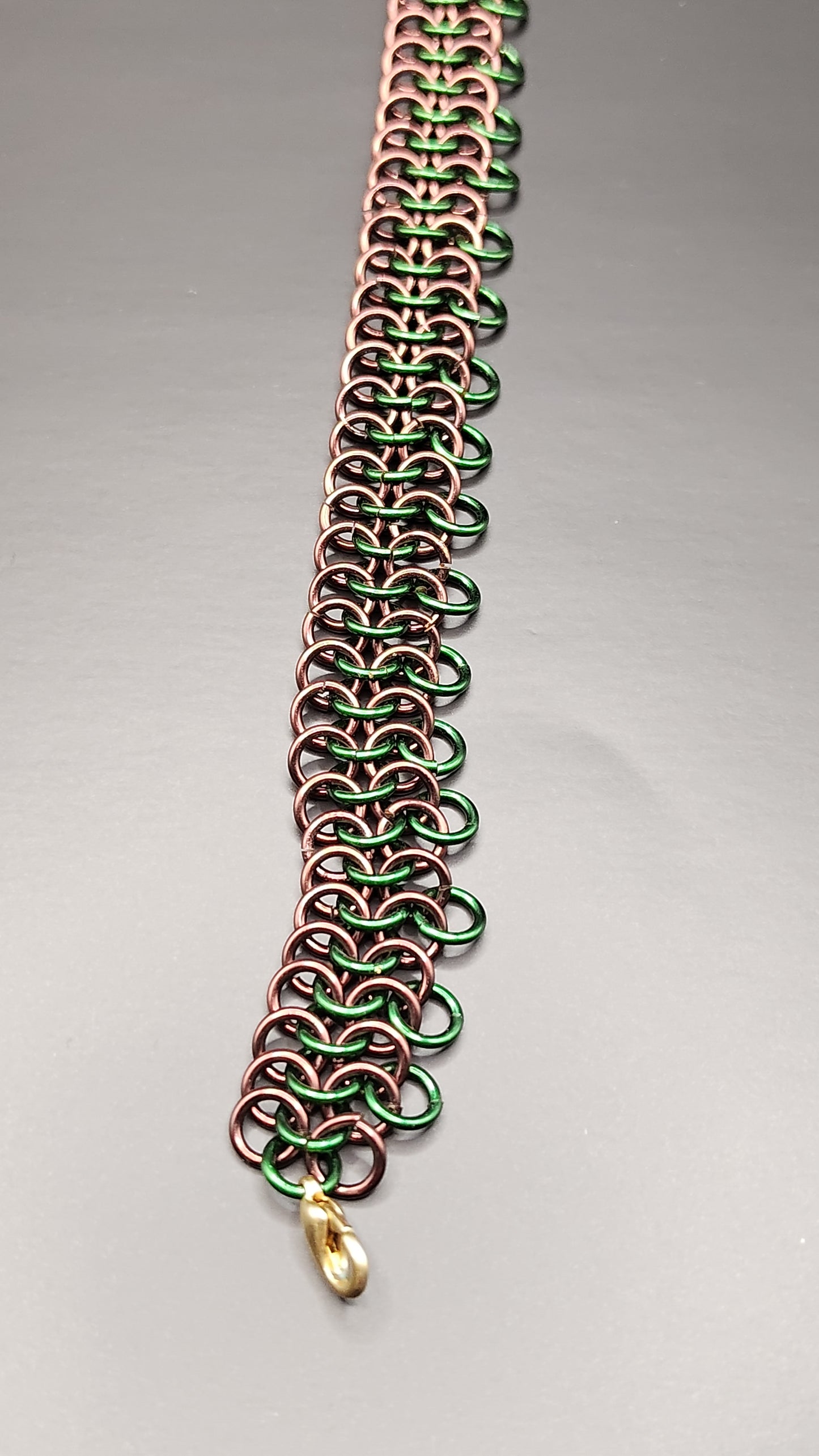Green & Brown European Four in One Anklet